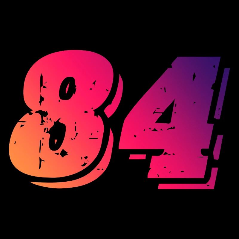 84 number symbol