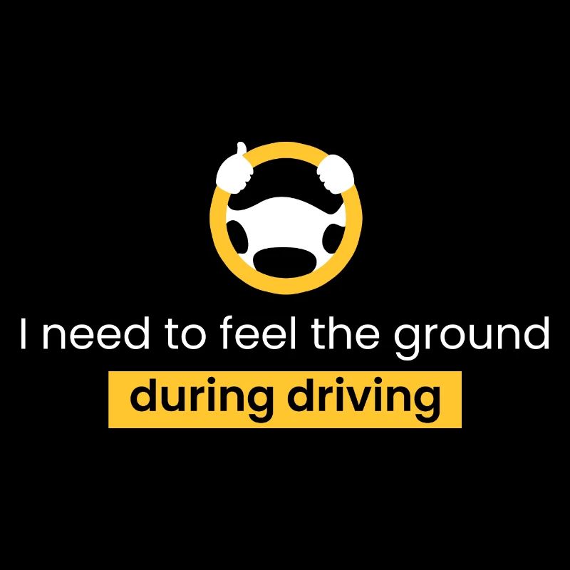 Feeling the ground while driving