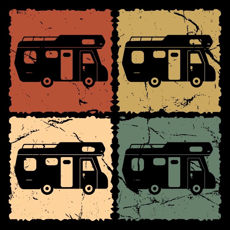 Wohnmobil im Vintagelook