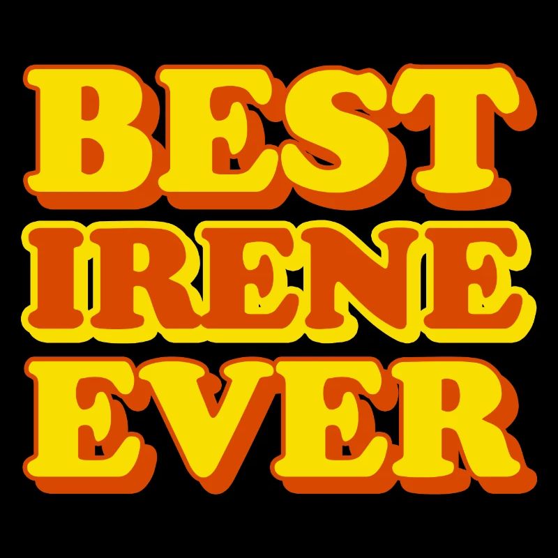 Funny gift with first name Irene