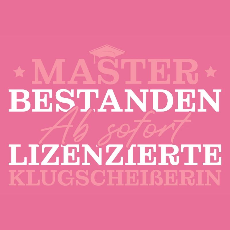 Masterprüfung bestanden Master Abschluss