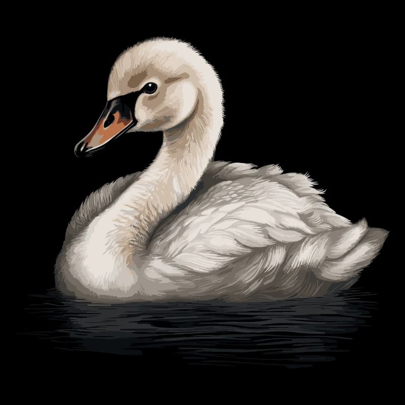 Bébé cygne Oiseau Poussin