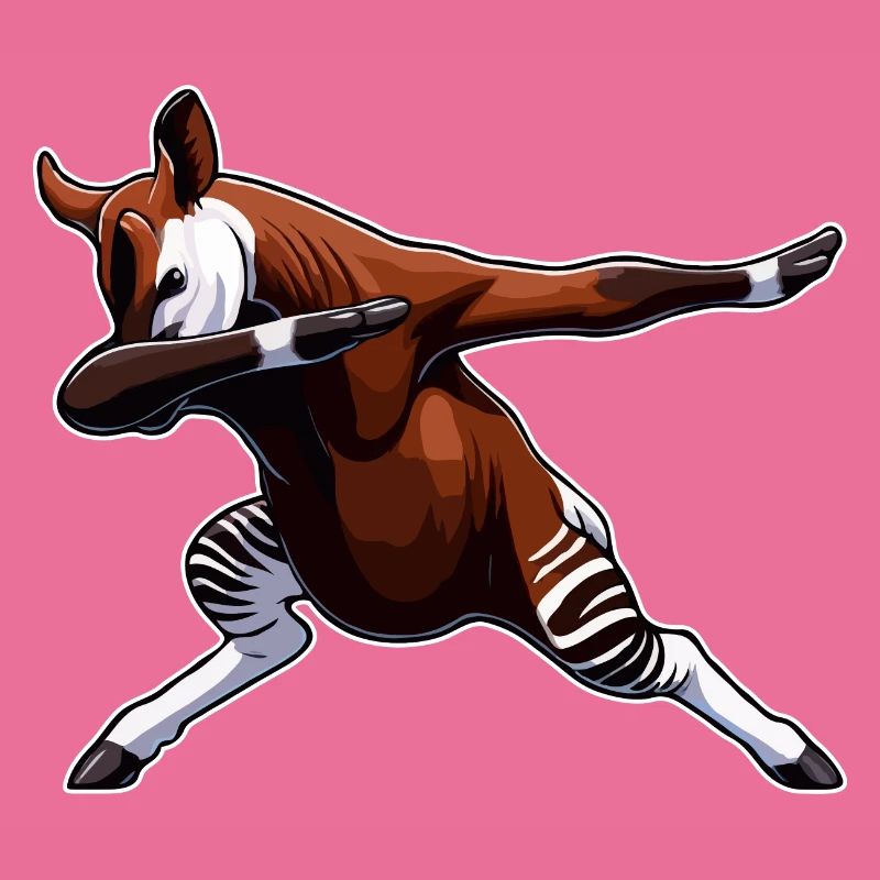Okapi Tier Niedliches Okapi