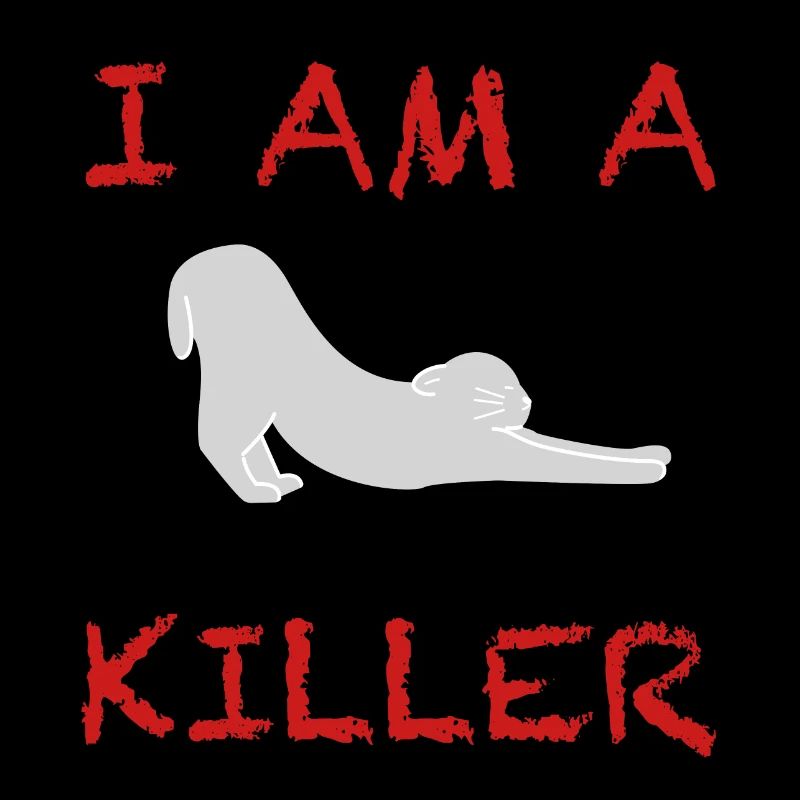 Ich bin ein Killer | Katze, Halloween