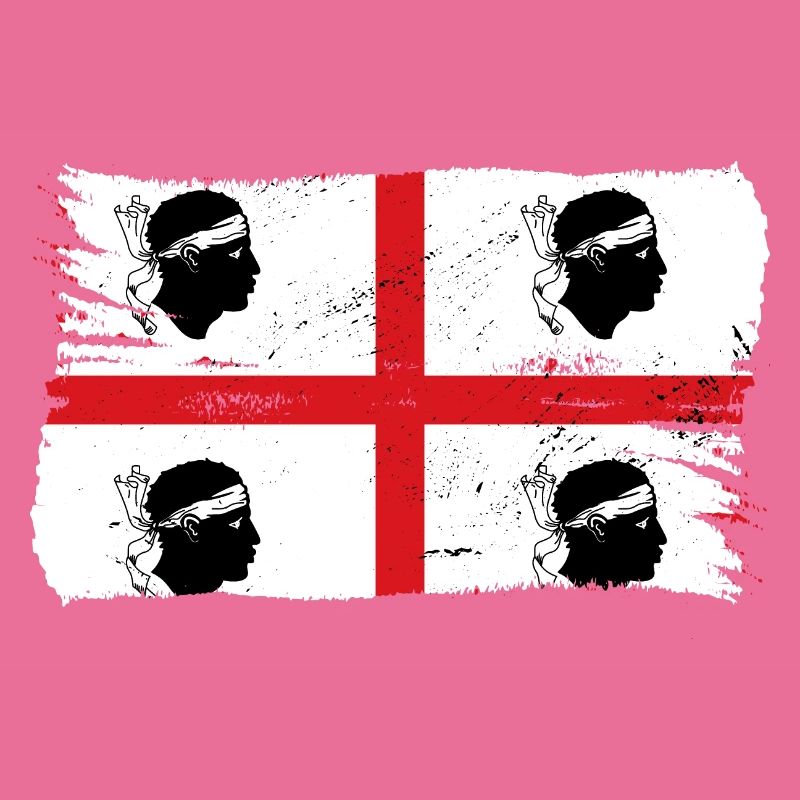 Drapeau de la Sardaigne Drapeau sarde Drapeau de la Sardaigne
