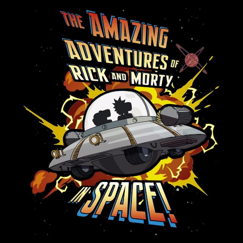 Rick et Morty Aventures En Vaisseau Spatial