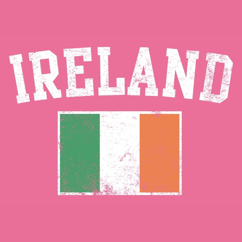 Emblème Varsity du drapeau irlandais