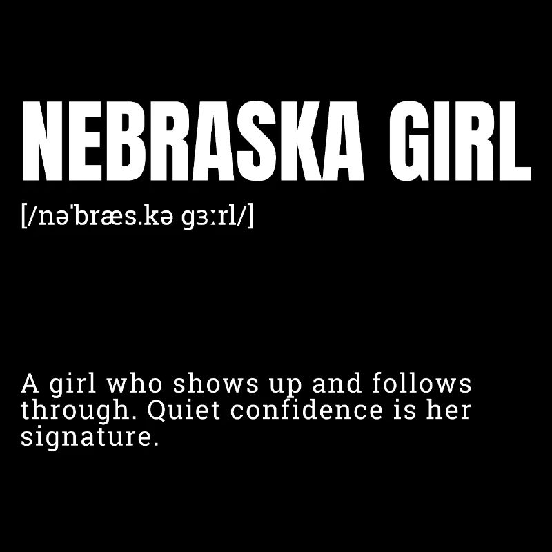 Nebraska-flickan Modig Beslutsamhet