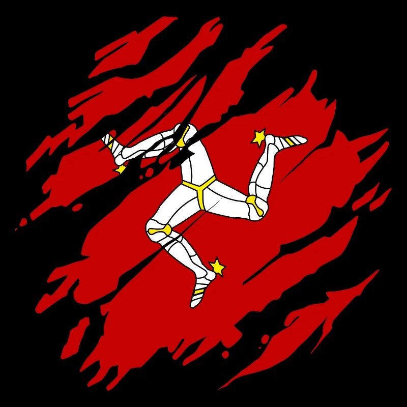 Drapeau de l’île de Man Drapeau de l’île de Man