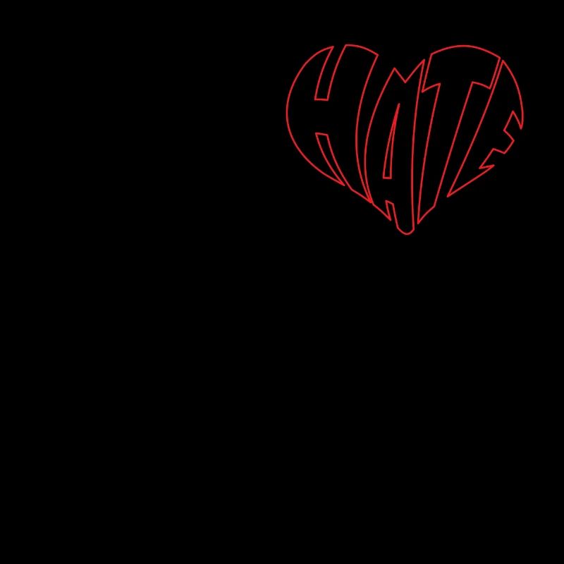 No Hate Dislike Stop Hate Anti Hate