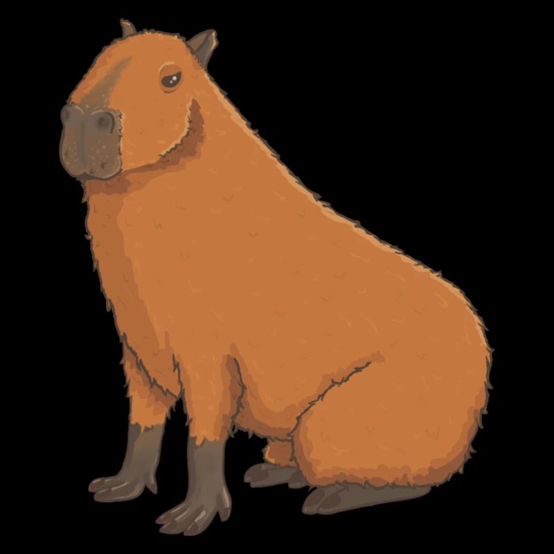 Süßes Capybara