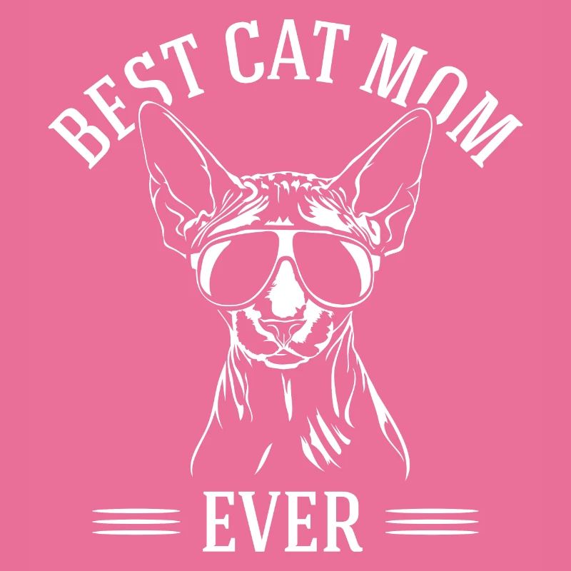 Meilleure maman chat de tous les temps Sphynx chat chats Wilsigns