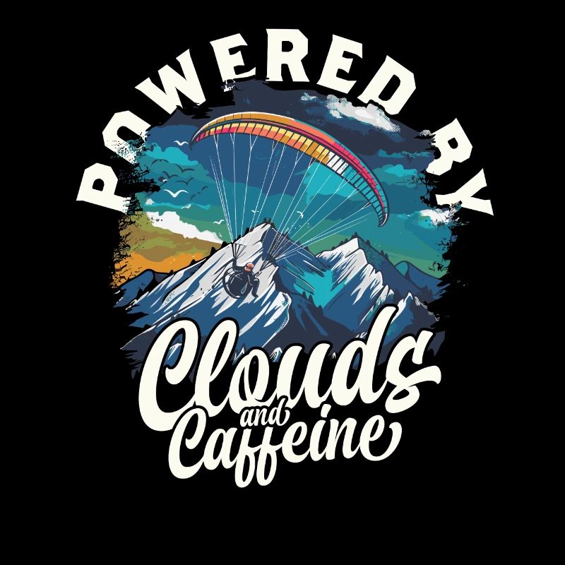 Le paramoteur propulsé par les nuages et la caféine