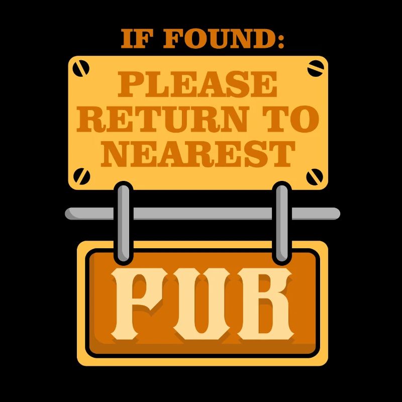 Kneipentour If Found Please Return To Nearest Pub