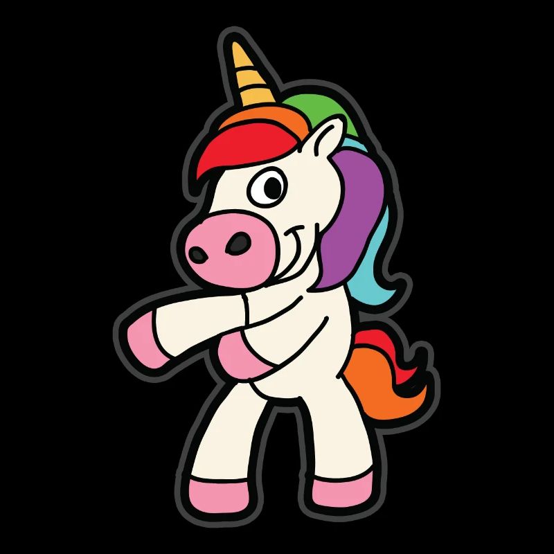 Floss Unicorn comme une chemise de danse Boss