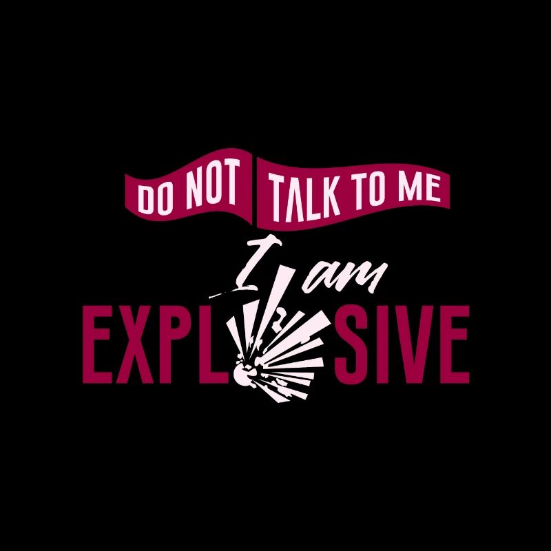 Chemie Danger Atom Nuklear Explosiv Gefahrensymbol