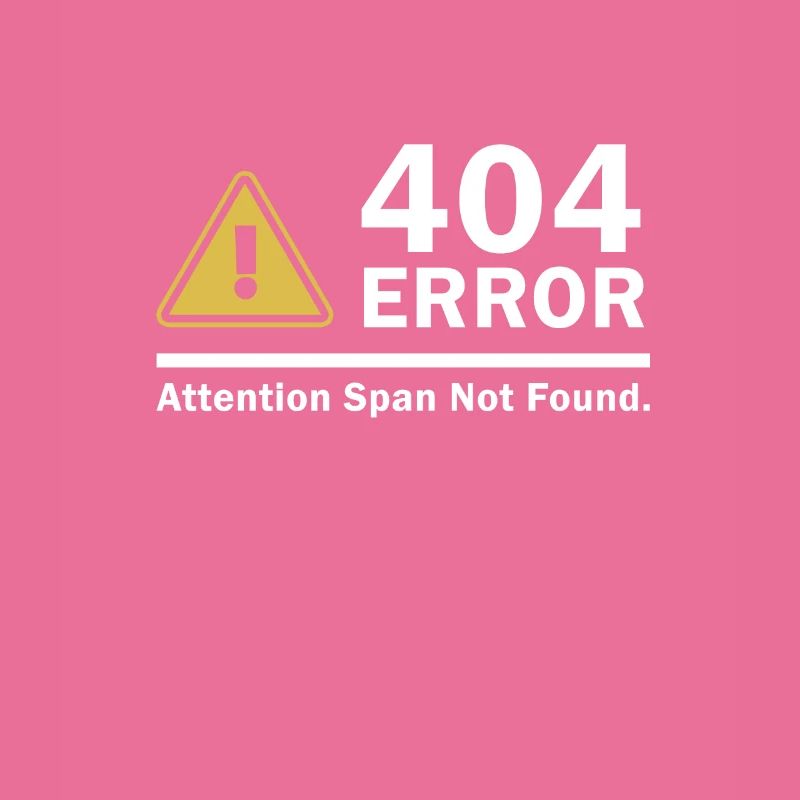 Attention Span Not Found 404 ERROR