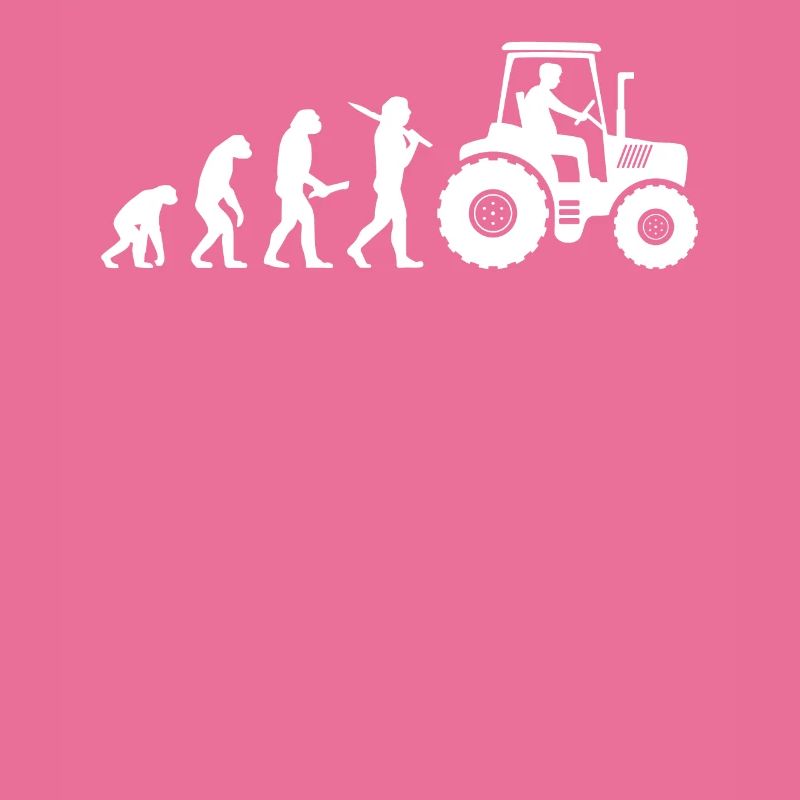 Farmer Tractor Evolution Farmer Trecker Gift
