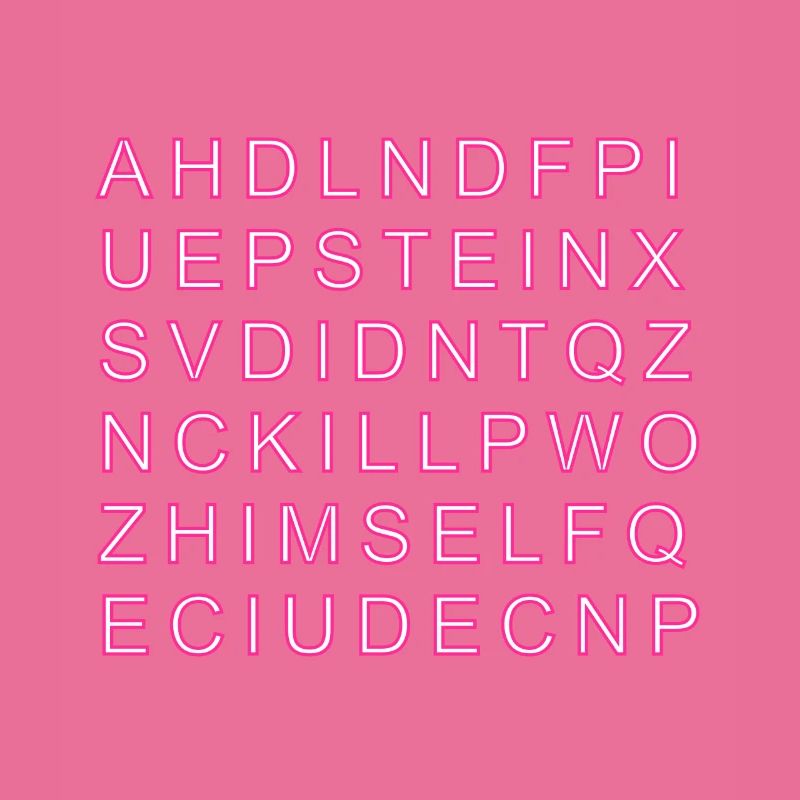 Epstein didn't kill himself