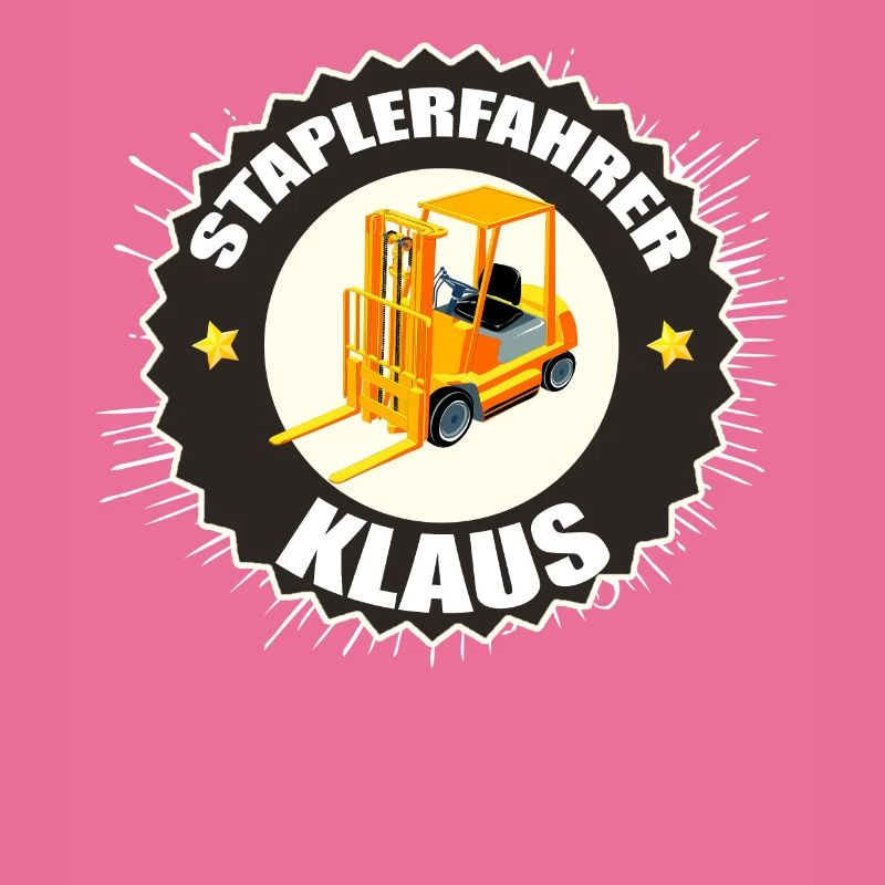 Staplerfahrer Klaus Gabelstapler Beruf Arbeit