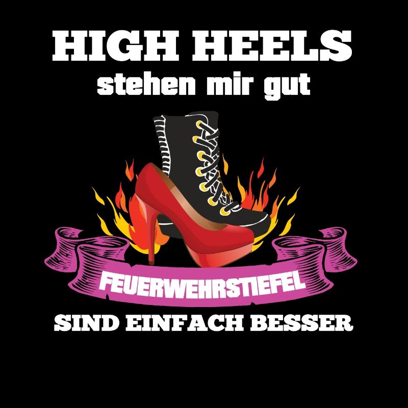 Feuerwehrfrau Feuerbekämpferin Frau Feuerwehr