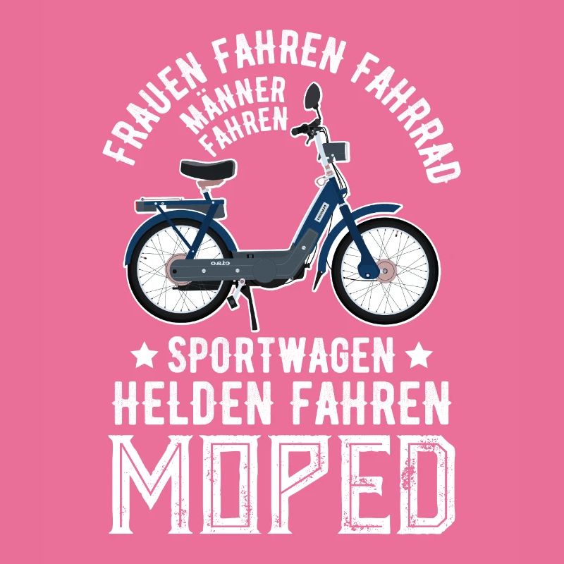 Moped Mofa Simson DDR Roller Biker Geschenkidee