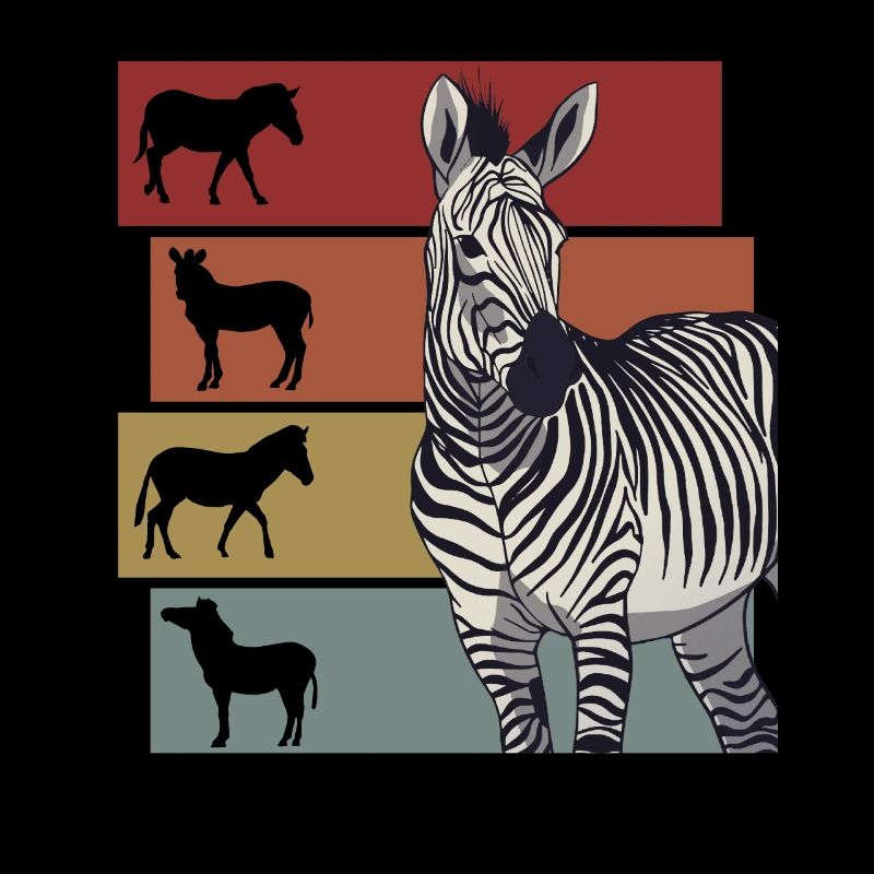 Zebra Zebras Steppenzebra Geschenk