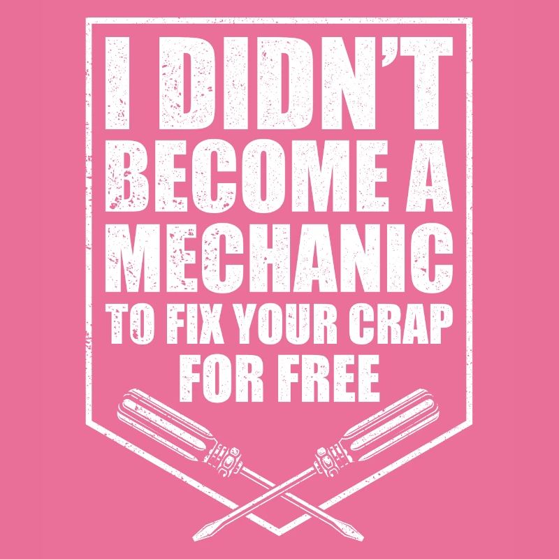 Funny mechanic mechatronic gift workshop