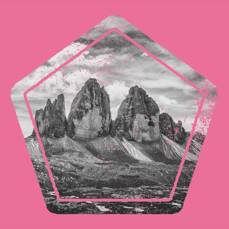 Three Peaks Dolomites Geometric shape Polygon