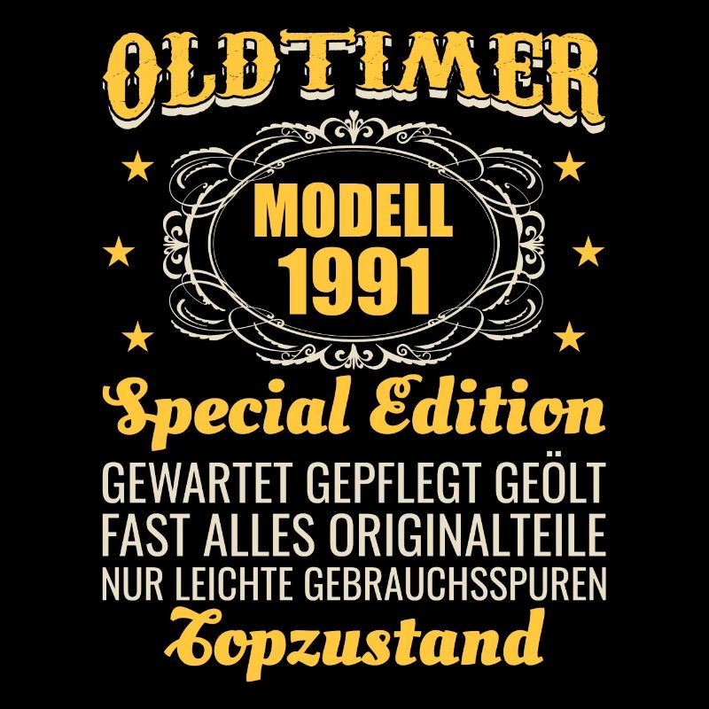 30 Geburtstag Oldtimer Modell 1991 lustiges