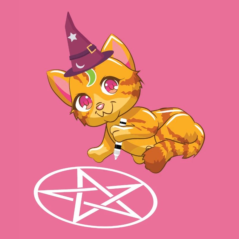 Cat Pentagram Goth-Cat Goth Gift