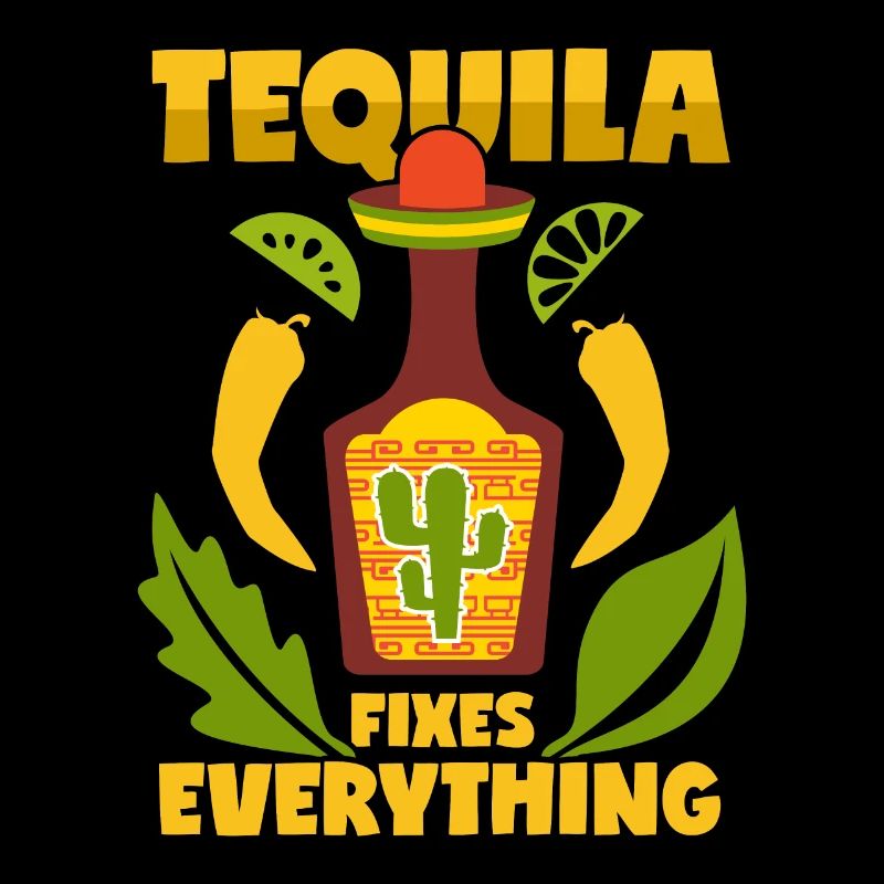 Tequila Spruch Mexiko Schnaps