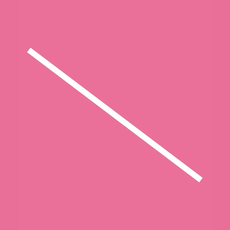 White diagonal bar