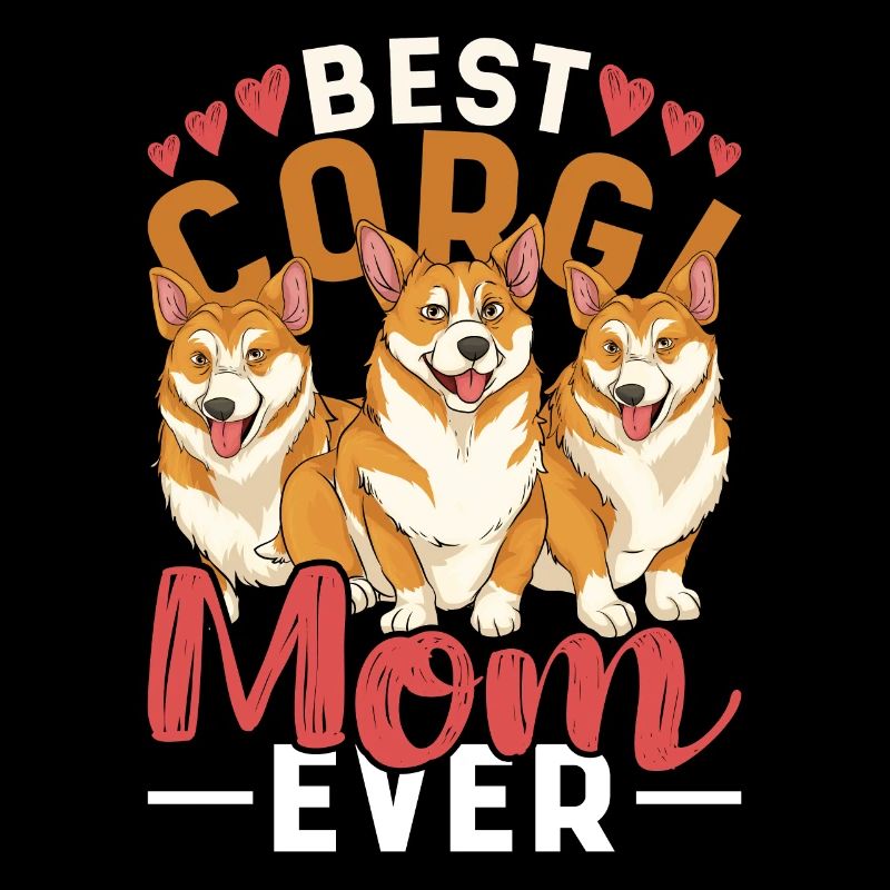 Hundeliebhaber Muttertag Geschenk Hund Mama Corgi