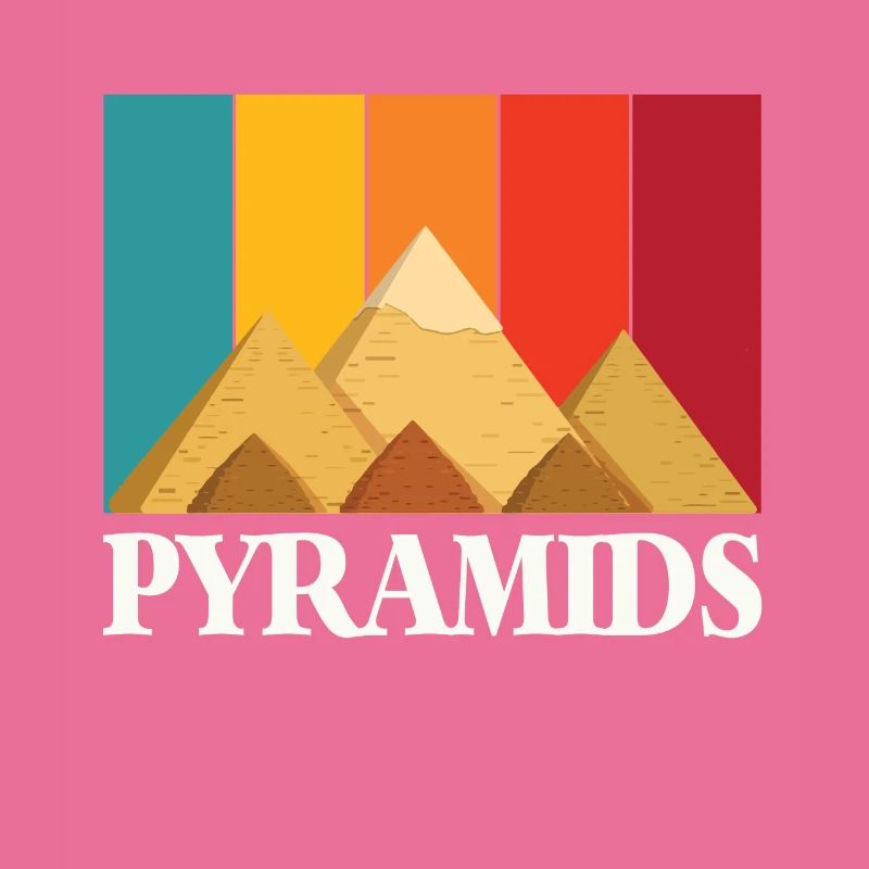 Pyramides Gizeh Egypte Rétro Sphinx