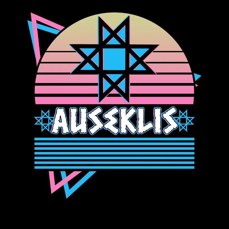 Auseklis Lettisch Symbol Antike Symbole Retro