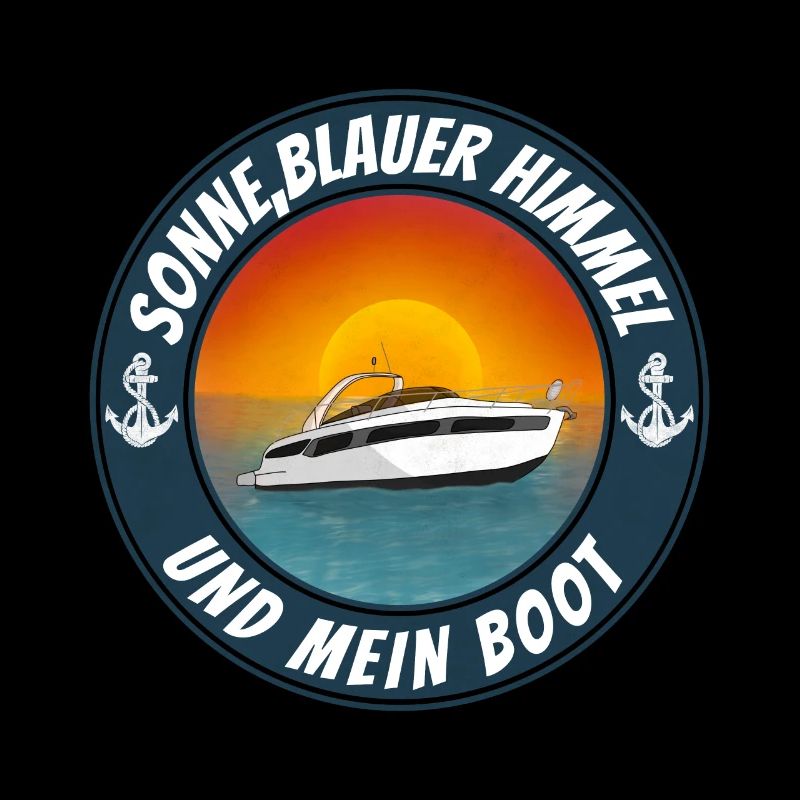 Sonne blauer Himmel und mein Boot
