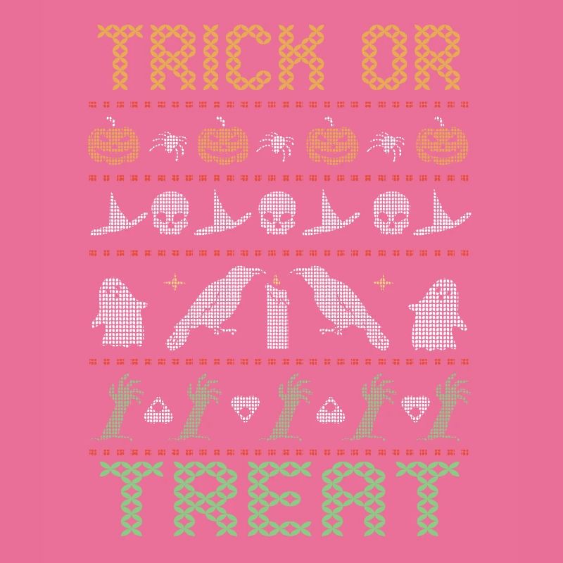 Stitch Pattern Horror Creatures Trick Halloween