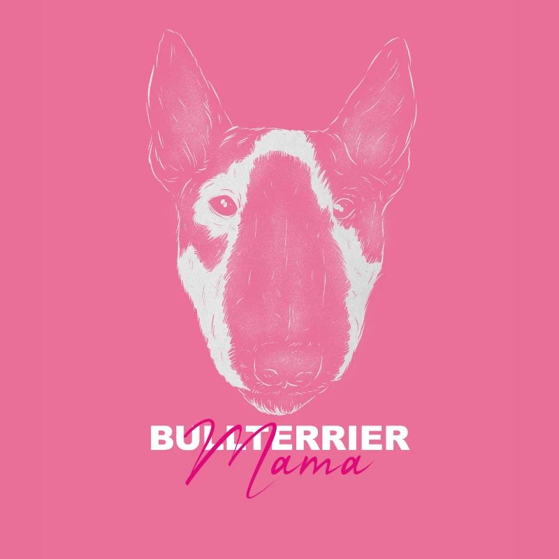 Bully Hunde Hunde Bullterrier Mama