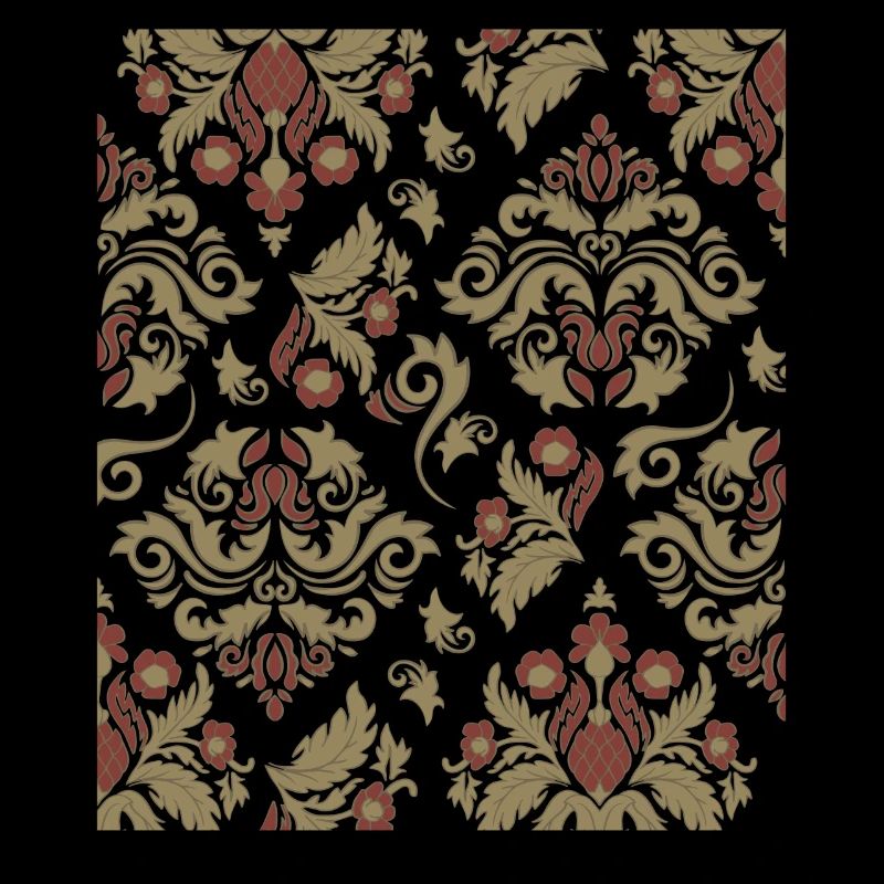 Baroque Aesthetic Pattern Old Vintage Grunge
