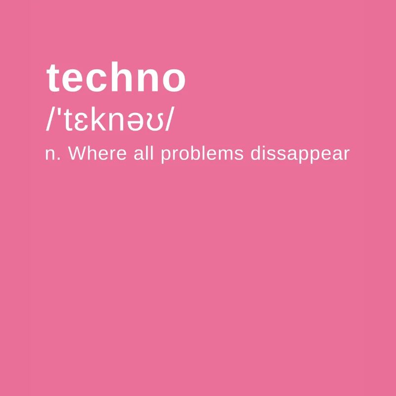 Définition Raver Rave Hard Techno Dark Tekno