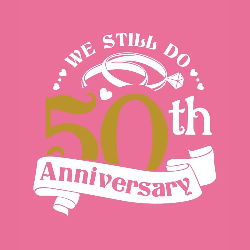 50. Hochzeitstag Ehemann Ehefrau Ehe