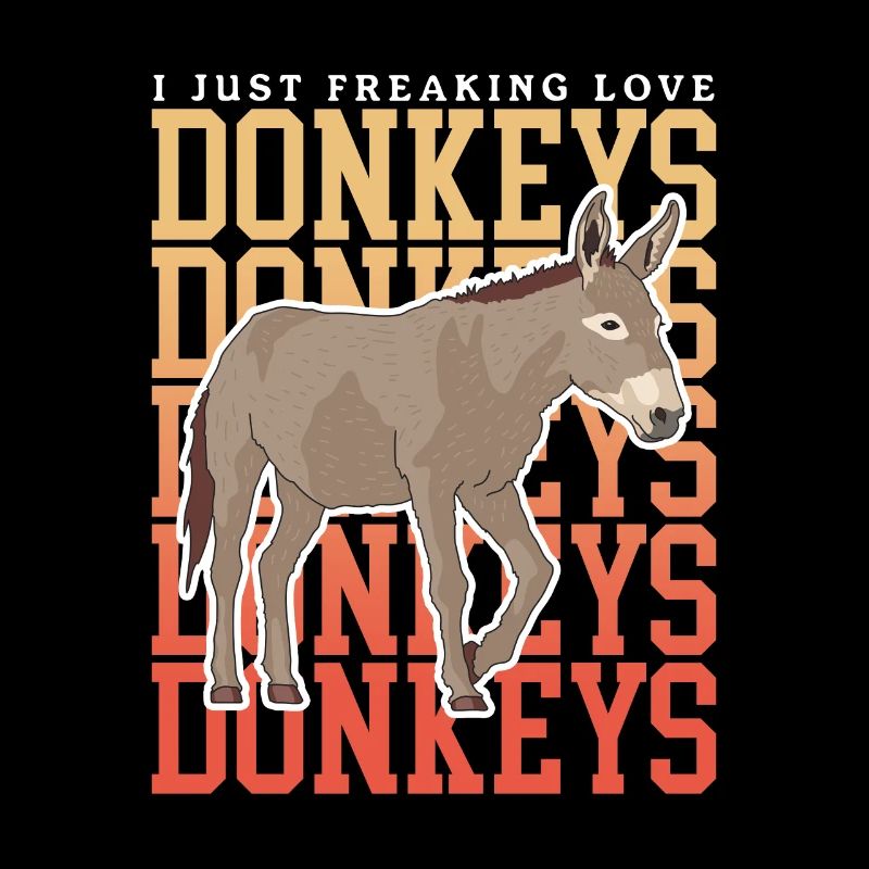 Donkey donkey owner donkey donkey lover gift