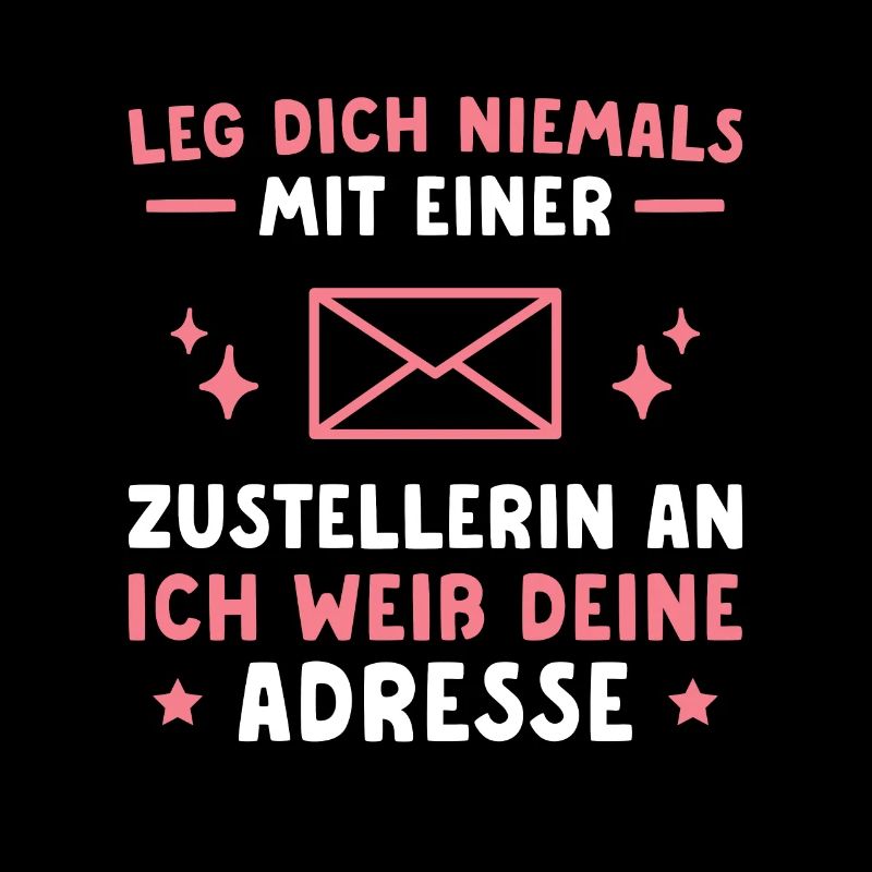 Post Paketdienst Postbotin Zustellerin Geschenk
