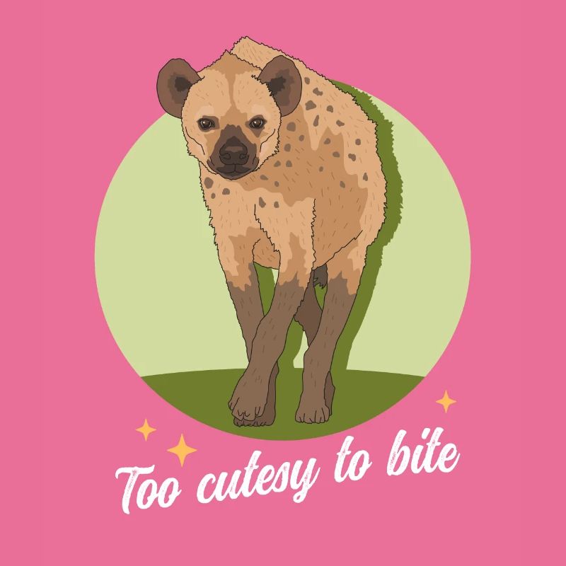 Hyäne Hyänen Tüpfelhyäne Geschenk