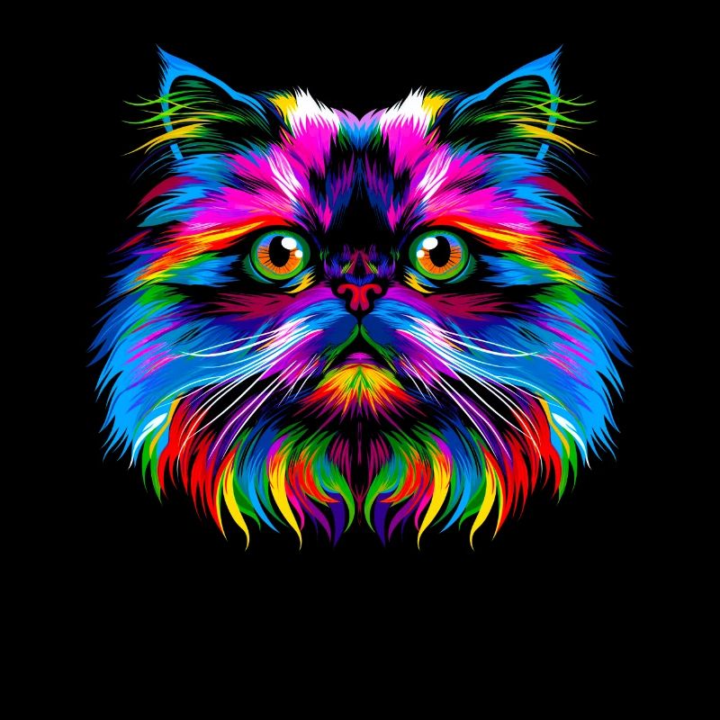 Himalayan Cat Popart