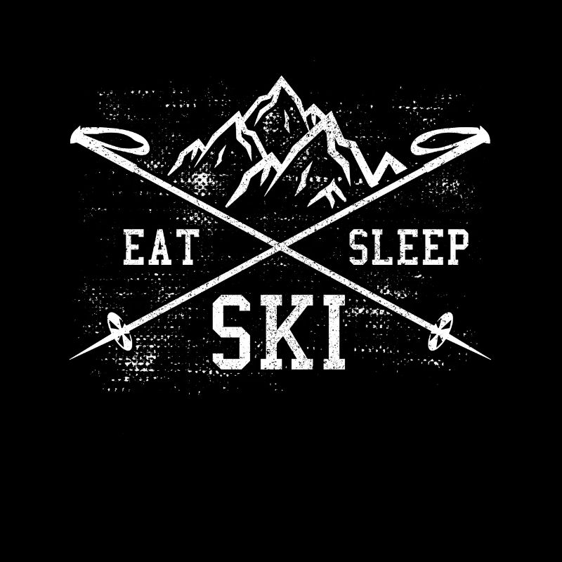 Eat Sleep Ski Repeat