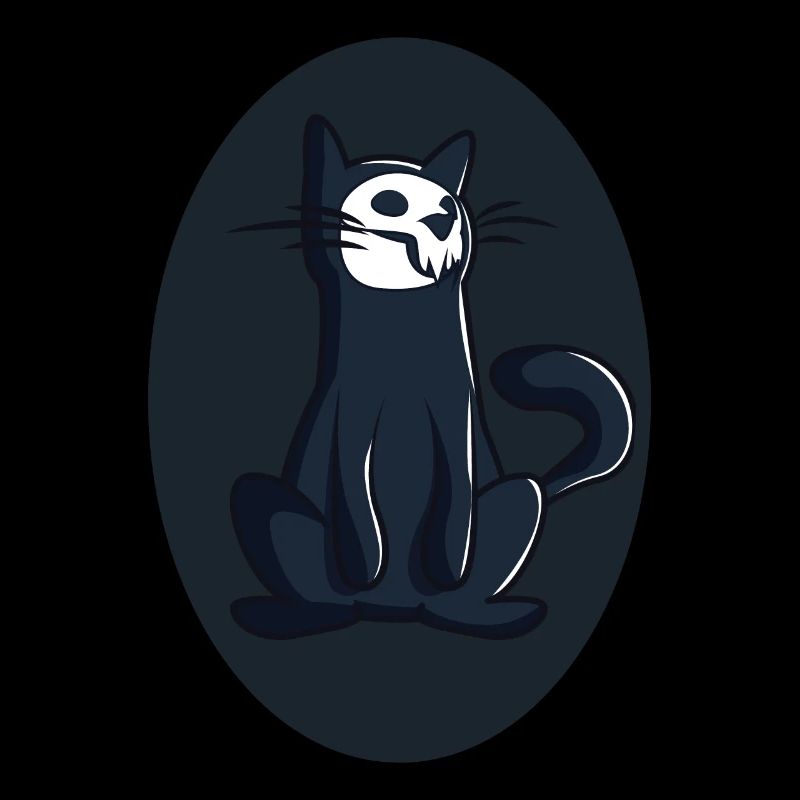 Chat noir pour Halloween