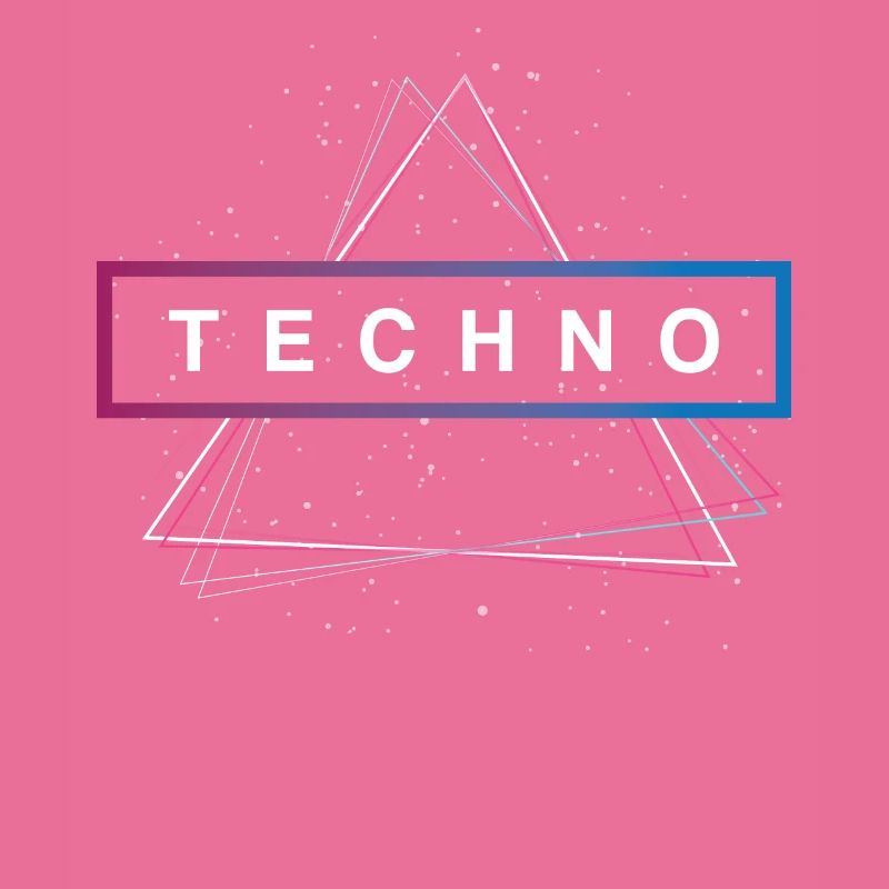 Techno triangle rave
