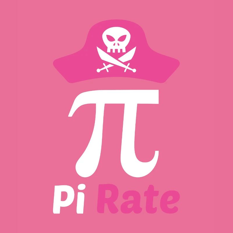 Pi rate Pi day 14.03. Mathematics Circular Number Pi